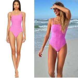 Beach Riot Vibrant Pink Swimwear
